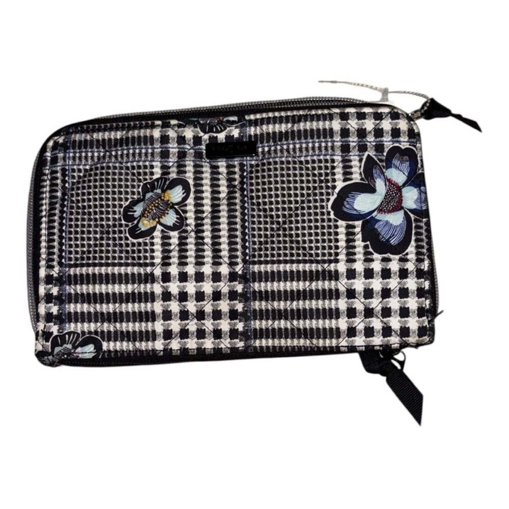 Vera Bradley RFID On the Go Wristlet - Bedford Plaid Performance Twill, NWOT